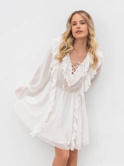 Платье "Пула" Romashka, Белый, L|XL 17876