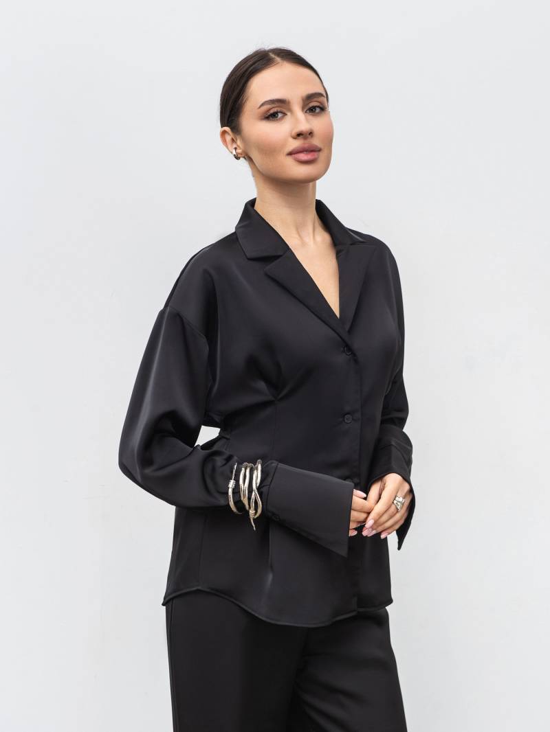 Рубашка "Моун" Romashka, Черный, XS|S 19871