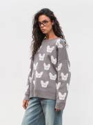 Свитер &quot;Тони&quot; Romashka, Темно-серый, One size 19589