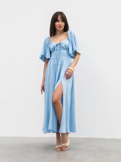 Платье "Аврора" Romashka, Голубой, M|L 20304