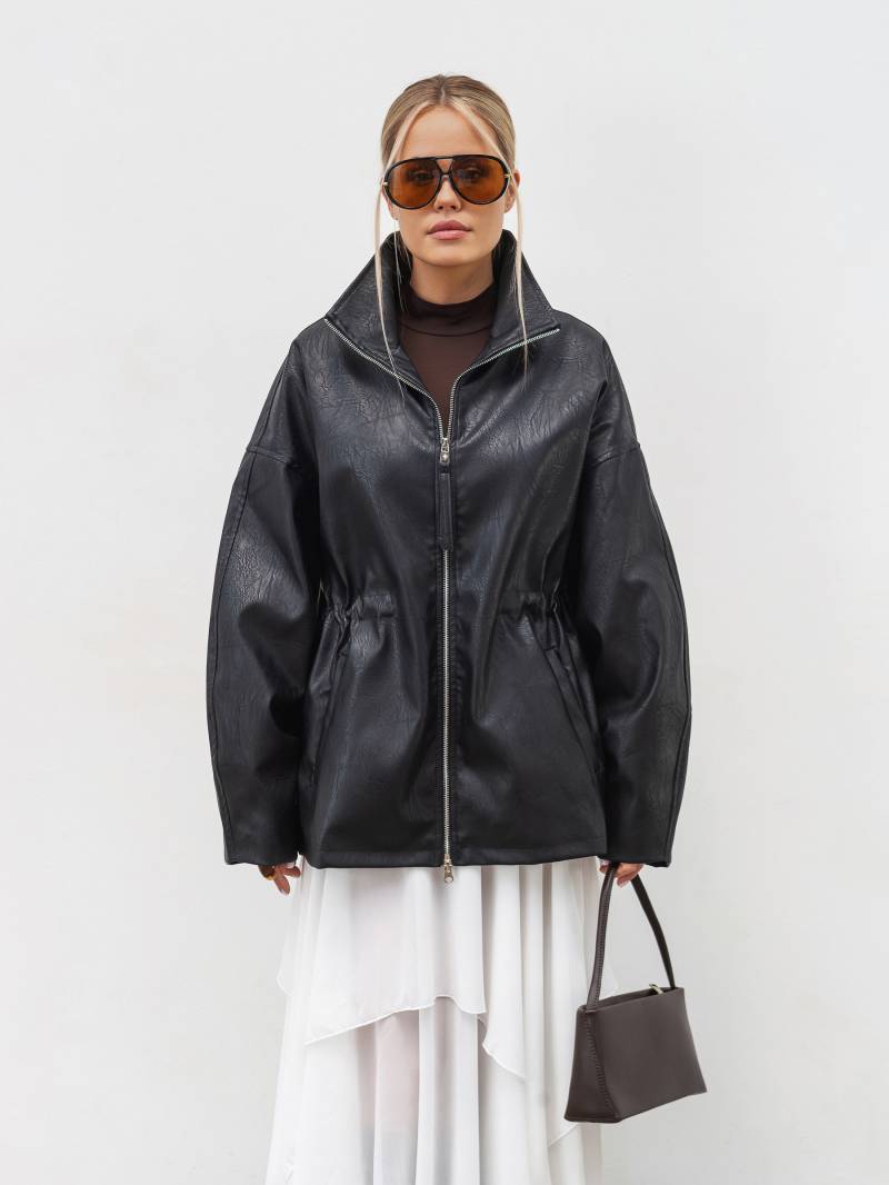 Куртка на кулиске "Дистрикт" Romashka, Черный, XS|S 20085