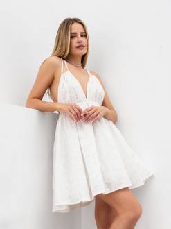 Платье "Камелия" Romashka, Белый, XS|S 19394