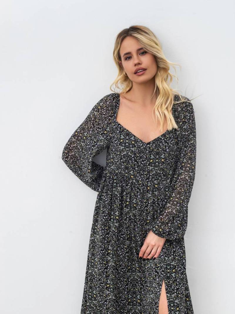 Платье «Индонезия» Romashka, Черный, XS|S 16164