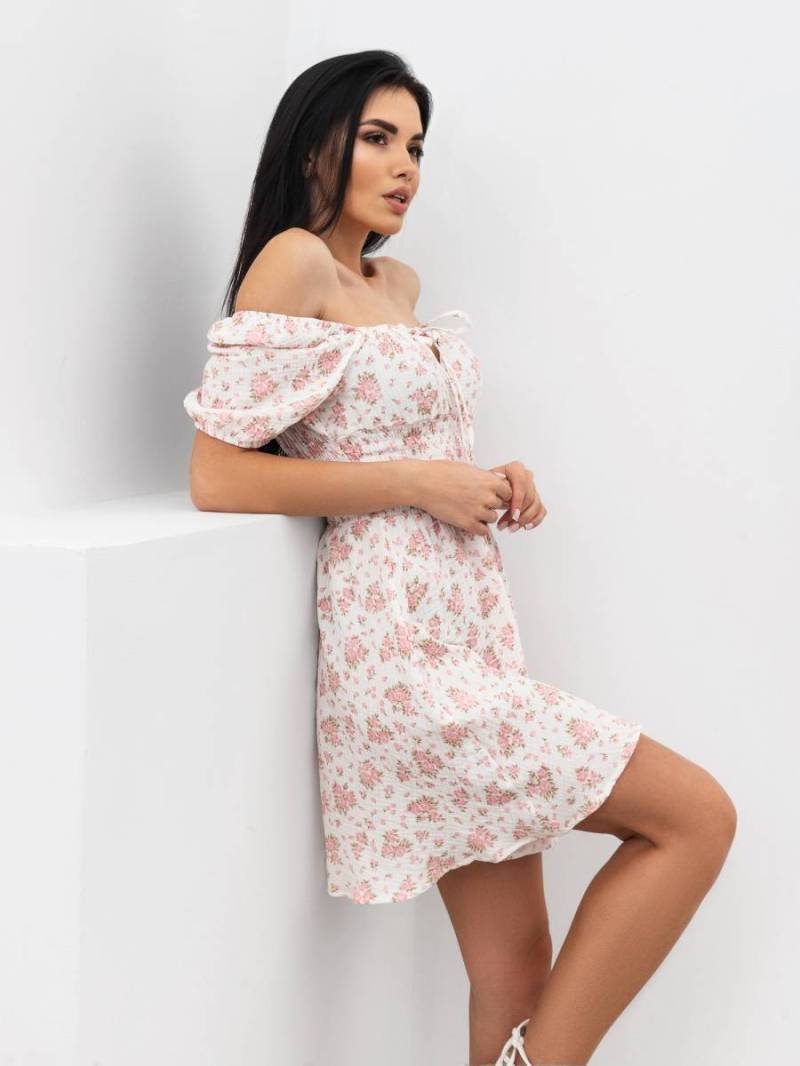 Платье  «Австрия» Romashka, Белый+, L 16189