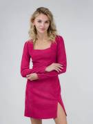 Платье &quot;Модена&quot; длины мини с разрезом Romashka, Розовый, S 11075