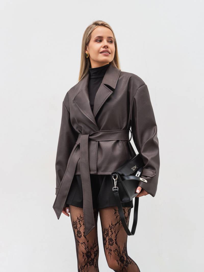 Куртка "Парфе" Romashka, Коричневый, M|L 20112