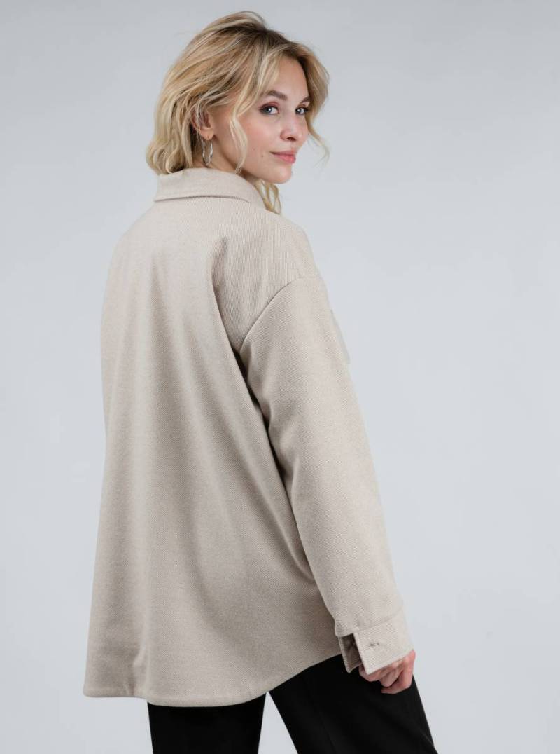 Куртка-рубашка "Спрингфилд" Romashka, Бежевый, S|M 10401