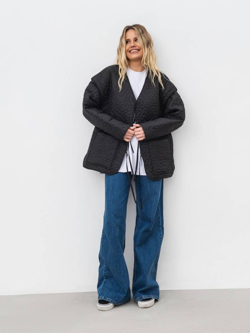 Стеганая куртка "Оман" Romashka, Черный, S|M 17530