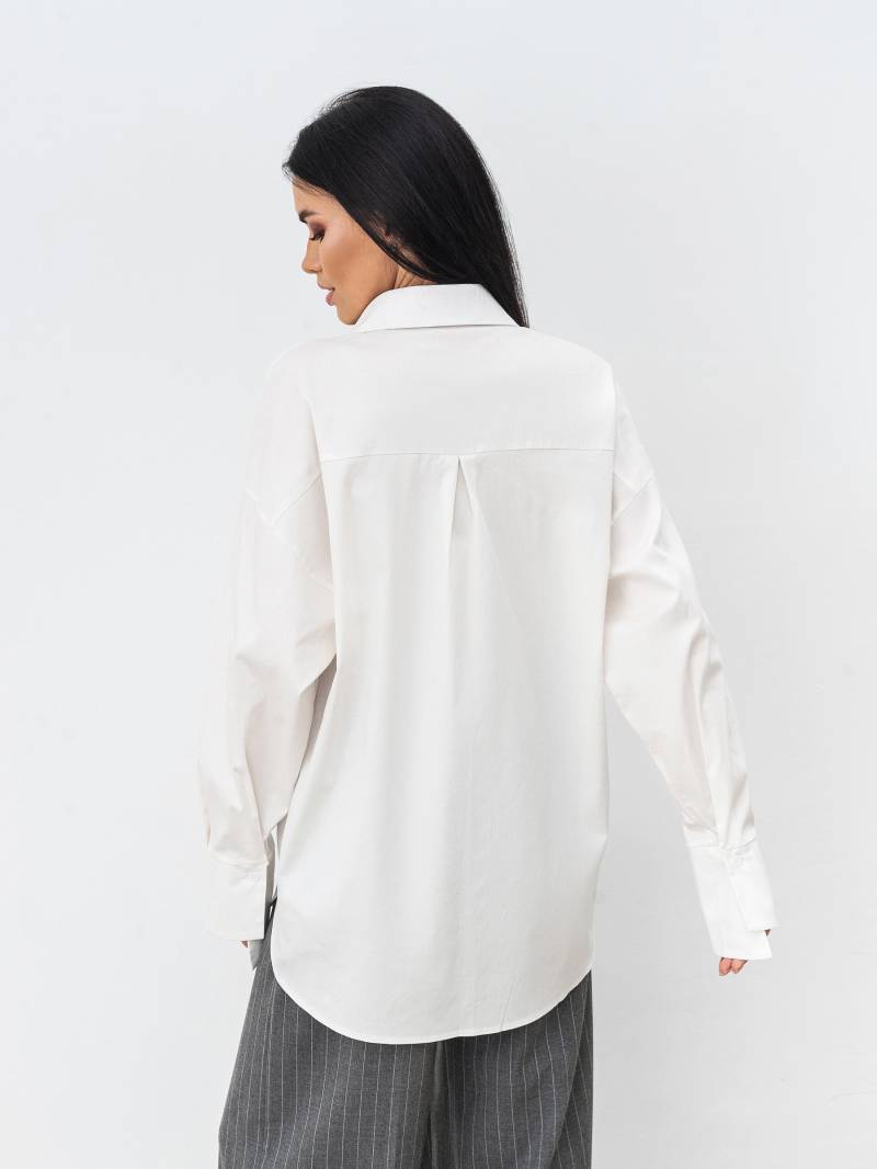 Рубашка "Тусон" Romashka Белый, L|XL 16714