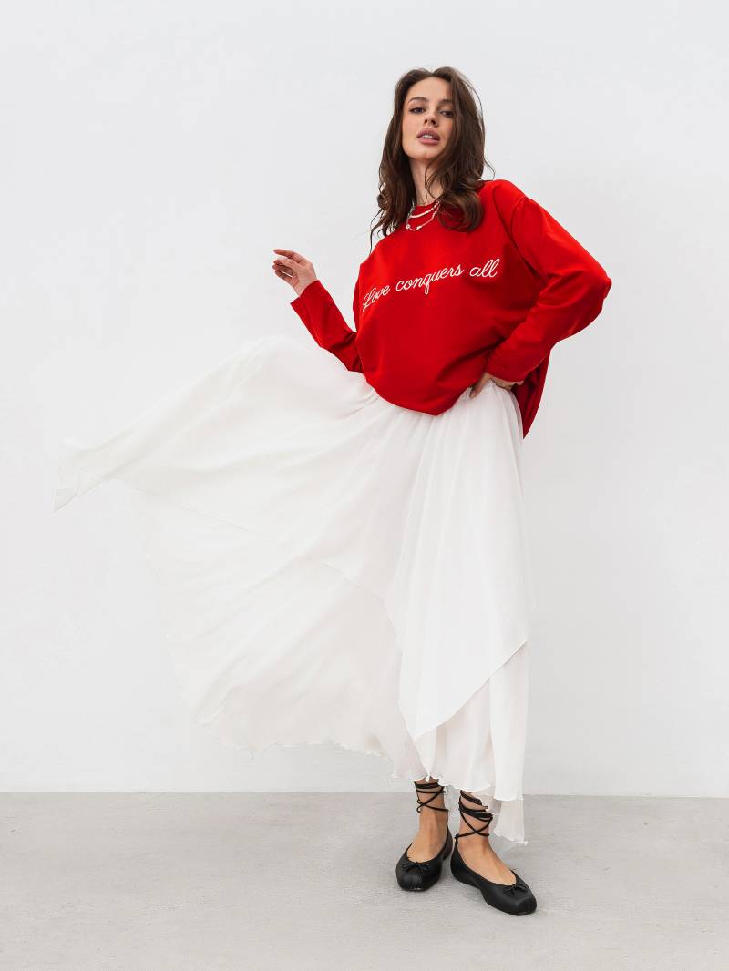 Юбка «Еннис» Romashka, Белый, L|XL 17854