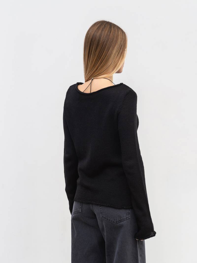 Лонг "Нуар" Romashka, Черный, One size 19928