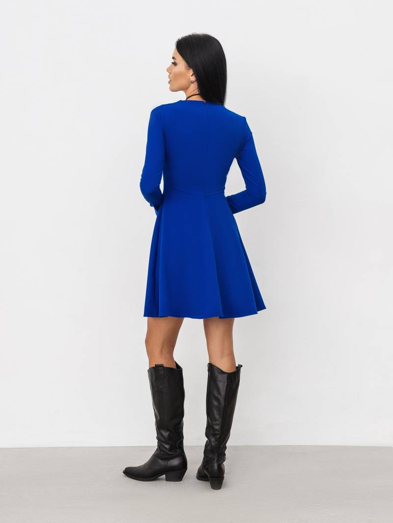 Платье "Луизиана" с имитацией корсета Romashka, Синий, S|M 12784