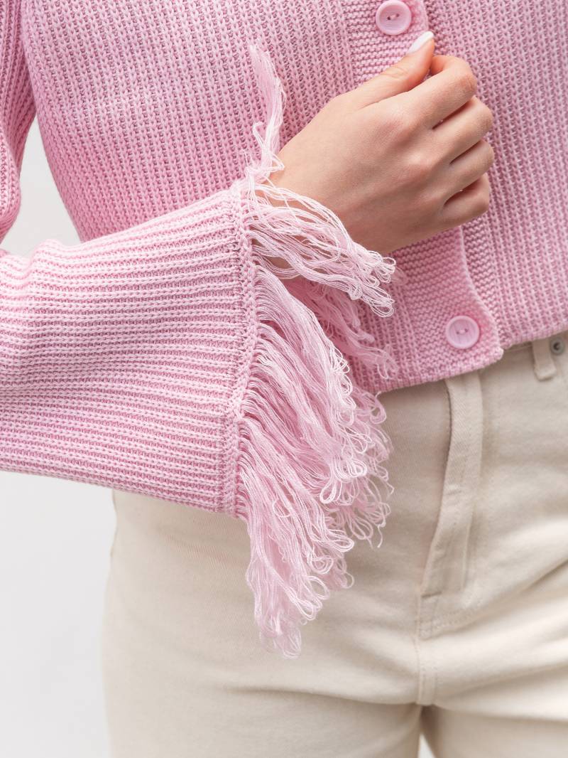 Кардиган "Шади" Romashka, Розовый, S|M 20037