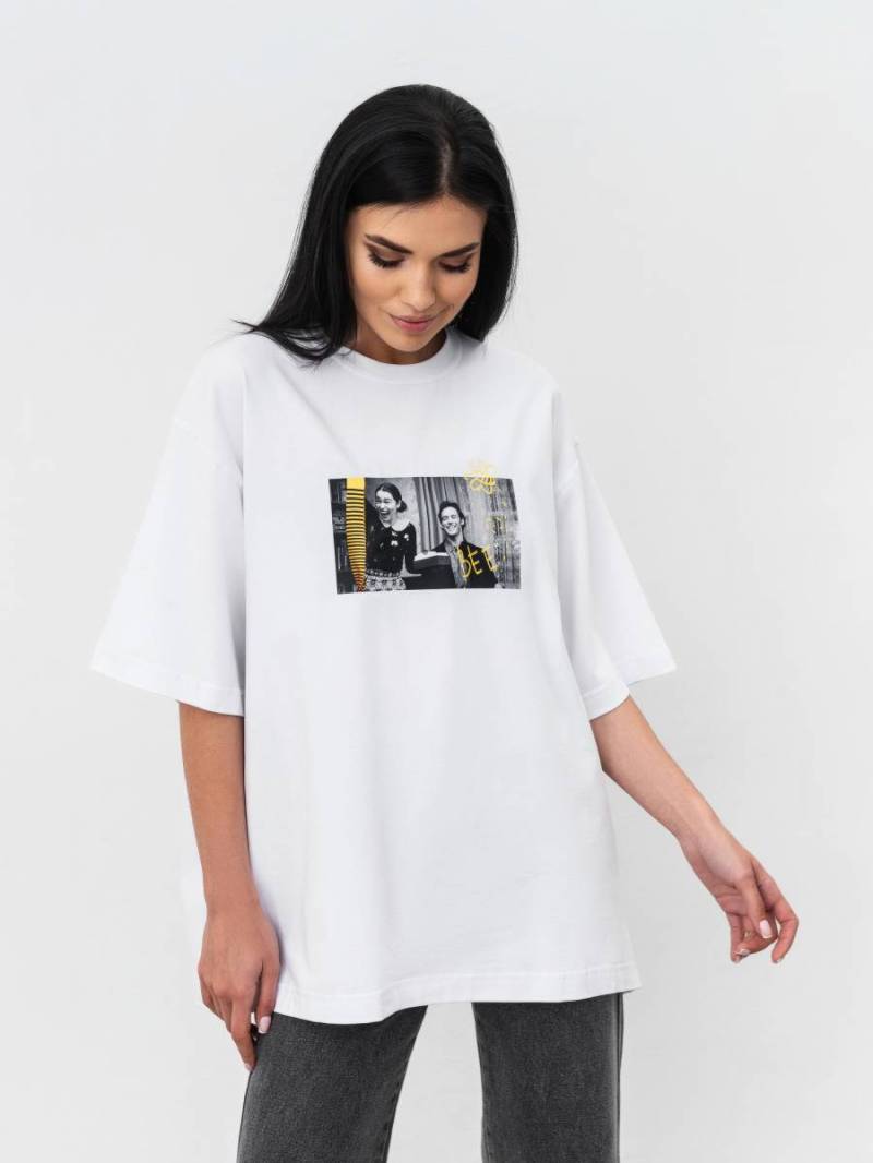 Футболка «Луиза» Romashka, Белый, One size 16339