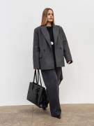 Двубортное утепленное пальто «Соул» Romashka, Серый, XS|S 19890