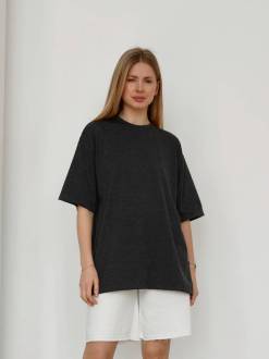 Футболка «Портленд» Romashka, Серый, One size Tall 15456