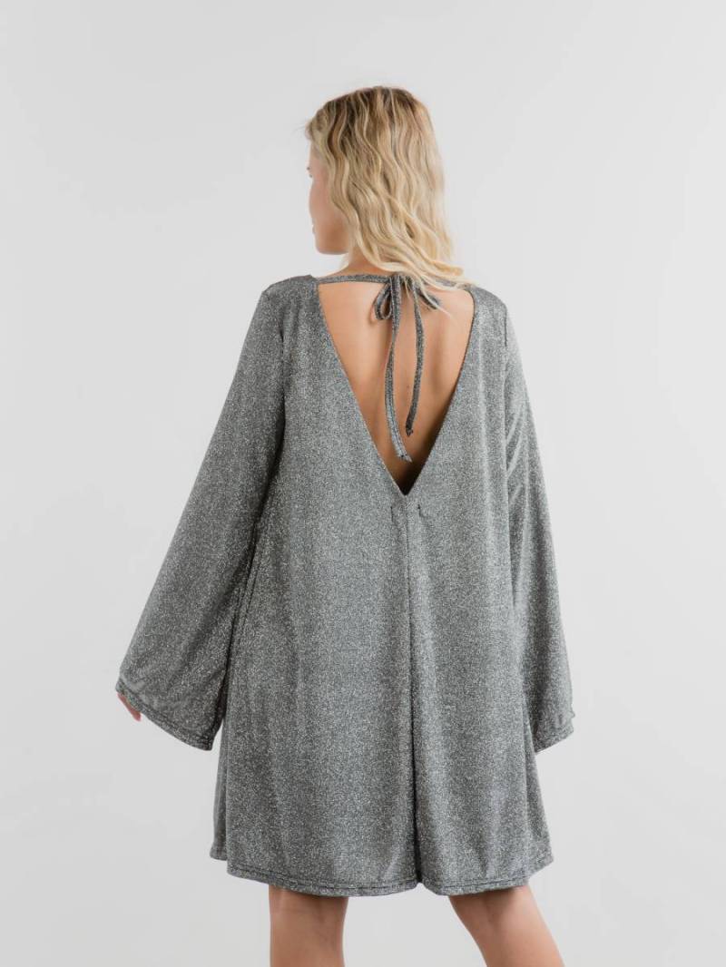 Платье "Болонья" Romashka, Темно серый, XS|S 14094