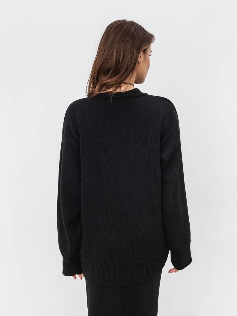 Кардиган «Веллор» Romashka, Черный, S|M 16982